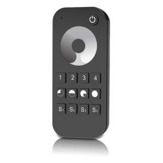 Пульт для диммера 5-36В четырехканальный RF(2.4GHz) RG-RT1 Черный Redigle