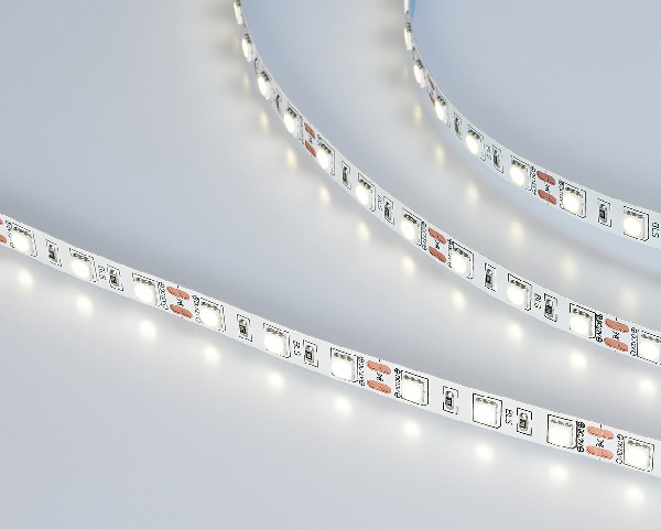 Лента LED IP20 12В  14,4Вт/м SMD5054 Бел/4200К 60Led/м REDIGLE (200)