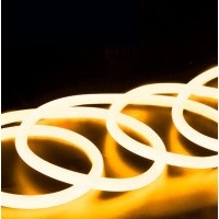 Гибкий Неон 220В 2жил 18Вт/м 3000К 144LED SMD3535 Белый ПВХ 16х16 IP65 50м Рез 20см REDIGLE (50)