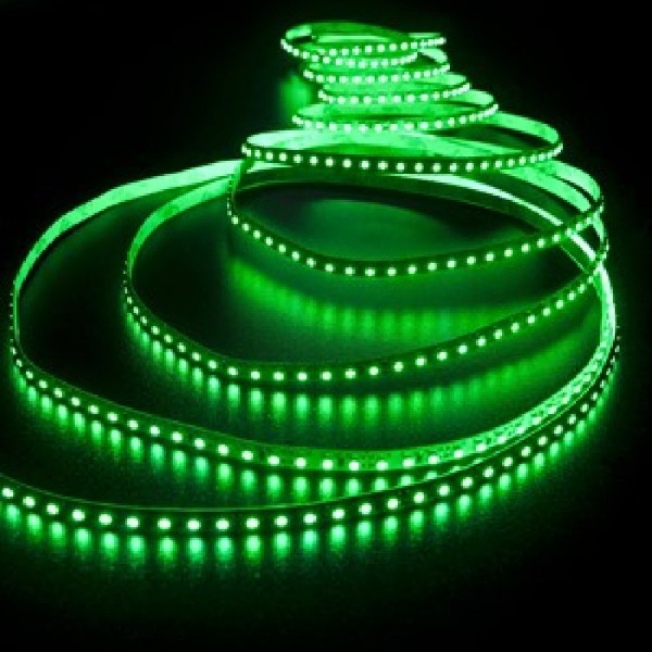 Лента LED IP20 12В  12Вт/м SMD2835 Зеленый 120Led/м REDIGLE (200)