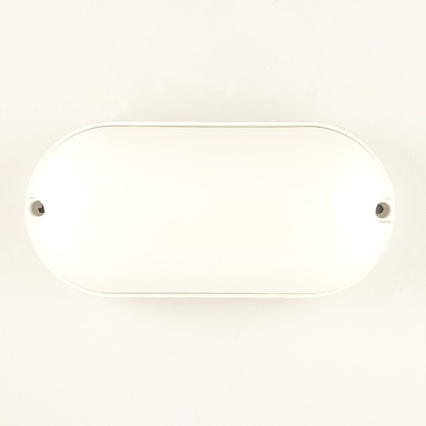 Светильник Накладной Овал LED 1х15Вт 6500К 130Лм Белый 185х85х50мм 120º IP65 REDIGLE (40)