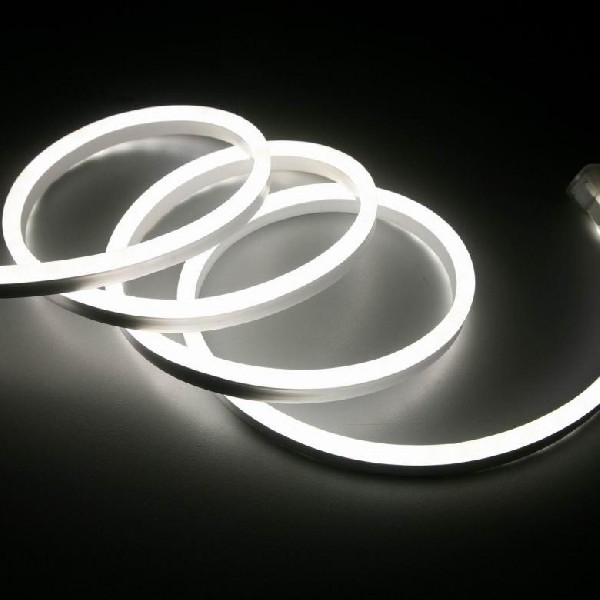 Гибкий Неон 220В 2жил 18Вт/м 4000К 144LED SMD2835 Белый ПВХ 16х16 IP65 50м REDIGLE