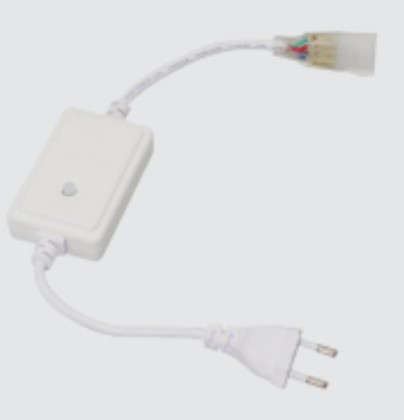 Фурнитура для Гибкий Неон 220В 4жил 16мм Сетевой шнур-контроллер REDIGLE (50)