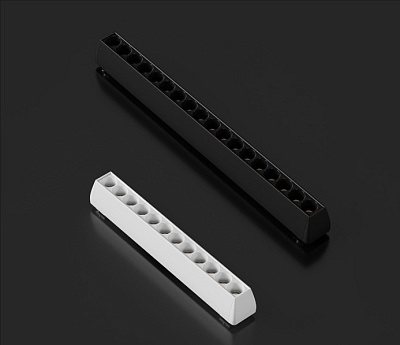 Светильник Трековый Магнит. Линейн. LED 12Вт Черный 3000-6500K 160º 230х35х25мм REDIGLE (50)