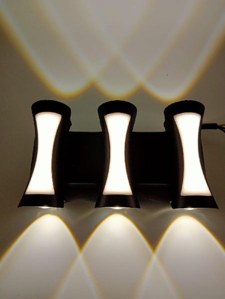 Светильник Фасадный LED 6х2Вт Черный 4000К 780Лм IP44 REDIGLE (20)