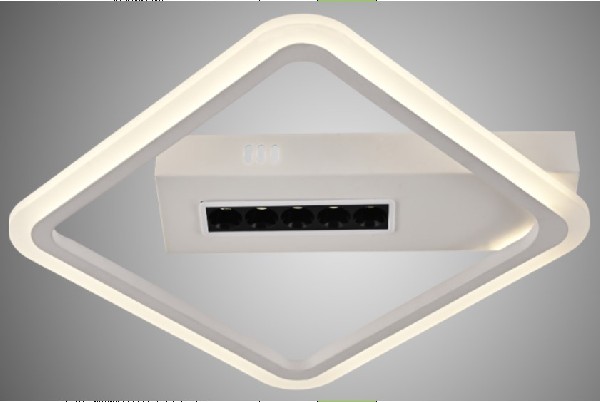 Люстра LED Квадрат  36Вт+5Вт 9335/2 4100Лм REDIGLE (5)