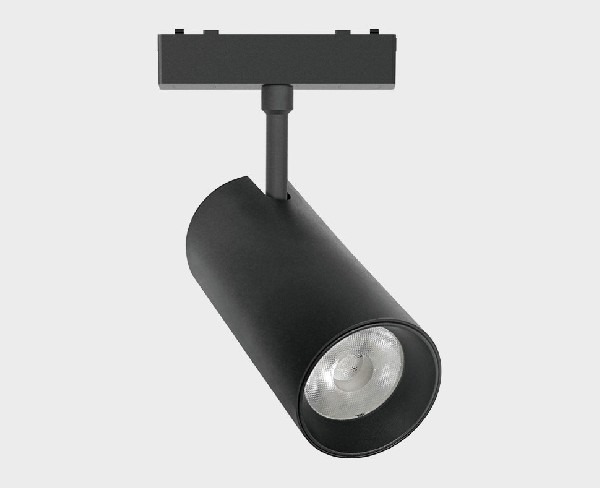 Светильник Трековый Магнит. LED 20Вт 48В 3000-6500K IP20 Черный D64х120мм Redigle