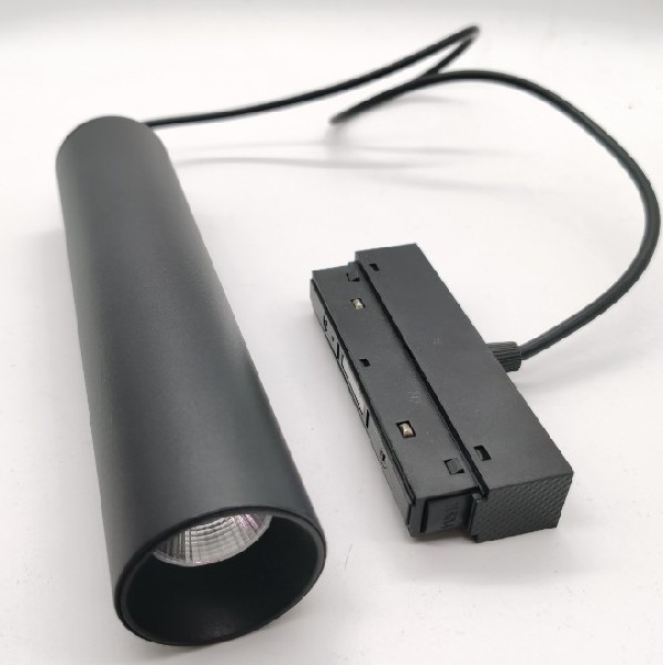 Светильник Трековый Магнит. Подвесной LED  12Вт Черный 4000K Симм. 40º D50х220мм CXD-05 REDIGLE (20