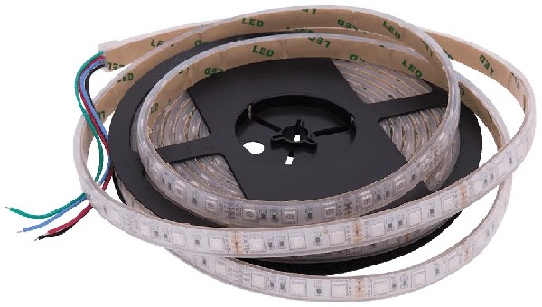 Лента LED IP67 12В 14,4Вт/м SMD5050 RGB 60Led/м REDIGLE (200)