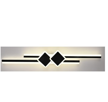 Светильник Настенный Бра LED 80Вт 3000-6500К Черный 900х155х65мм REDIGLE