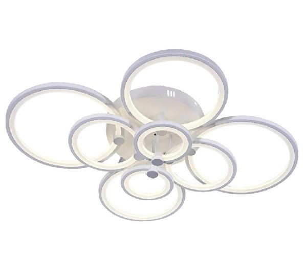 Люстра LED Круг 172Вт 3000-6000К Пульт ДУ Белый CL8067 REDIGLE (5)