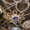 Люстра LED Цветок 138Вт 3000-6000К Пульт ДУ 3D Effect CL7542 REDIGLE (10)