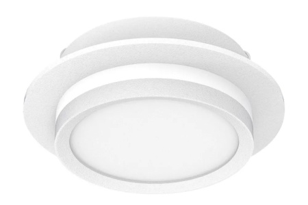 Светильник Точечный Врезной GX53 Белый D110х45мм  IP20 1506 REDIGLE (60)