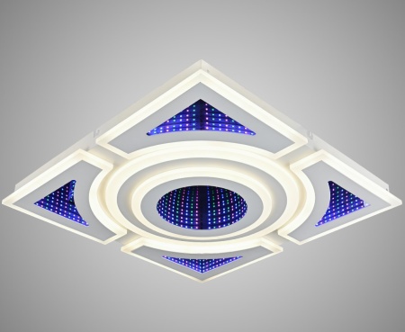 Люстра LED 203Вт 3000-6000К Пульт ДУ 3D Effect CL7527 REDIGLE (5)