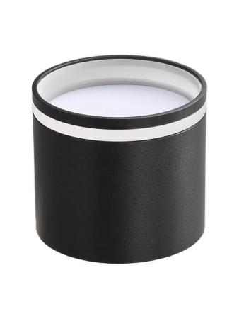 Светильник Накладной Цилиндр 1хGX53 Черный D85х70 IP20 TD1502 REDIGLE (50)