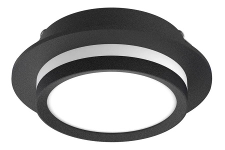 Светильник Точечный Врезной GX53 Черный D110х45мм  IP20 1506 REDIGLE (60)